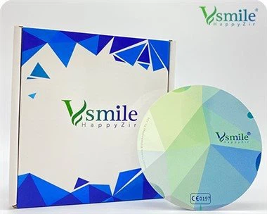 Blocuri dentare din zirconiu autocolorate