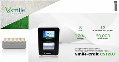 Noua mașină de frezat dentară cu ax 5-China